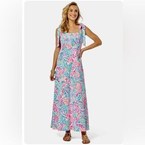 NWT Lilly Pulitzer Maleka Maxi dress size large